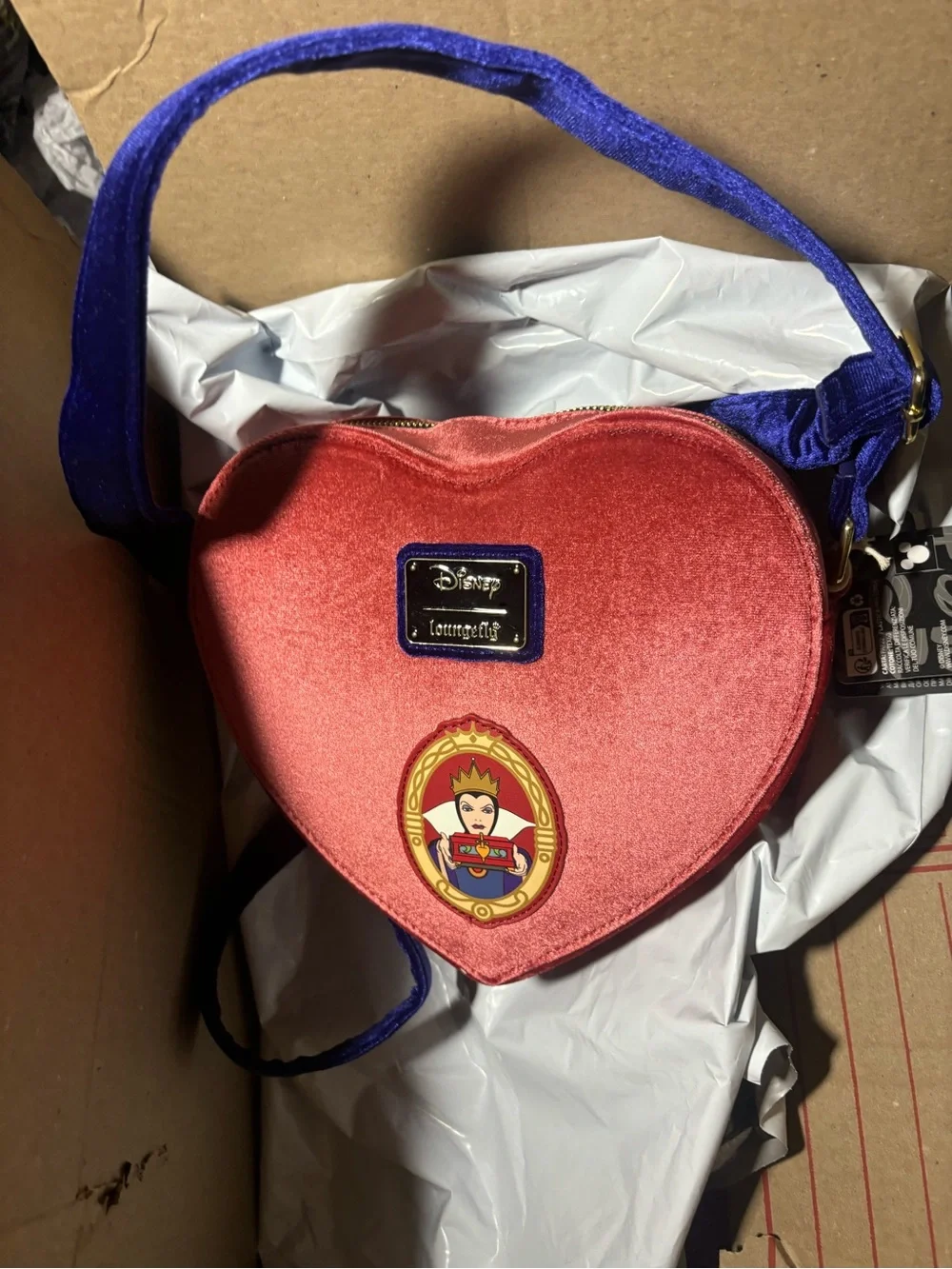 Loungefly heart shaped